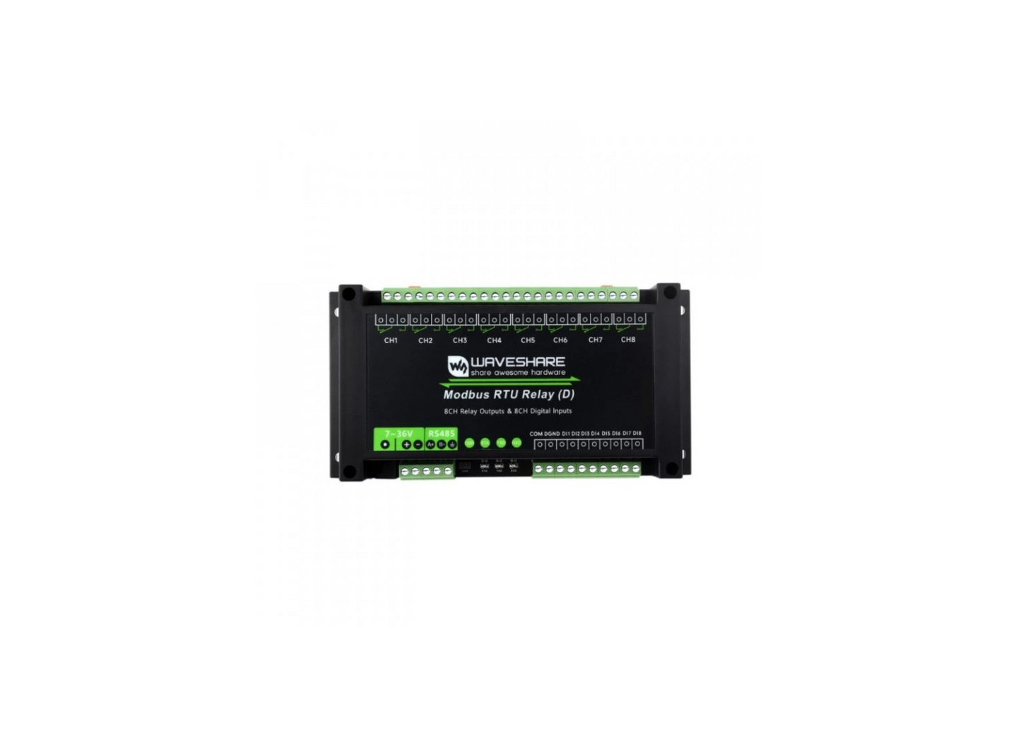 I/O 8+8 to Modbus TCP