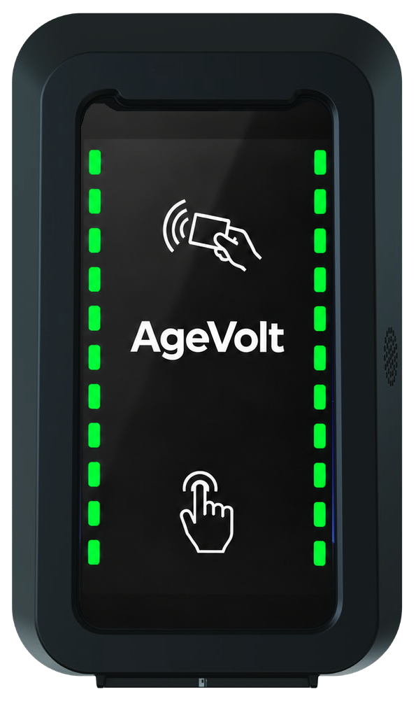 TouchPoint with the display on – spare part