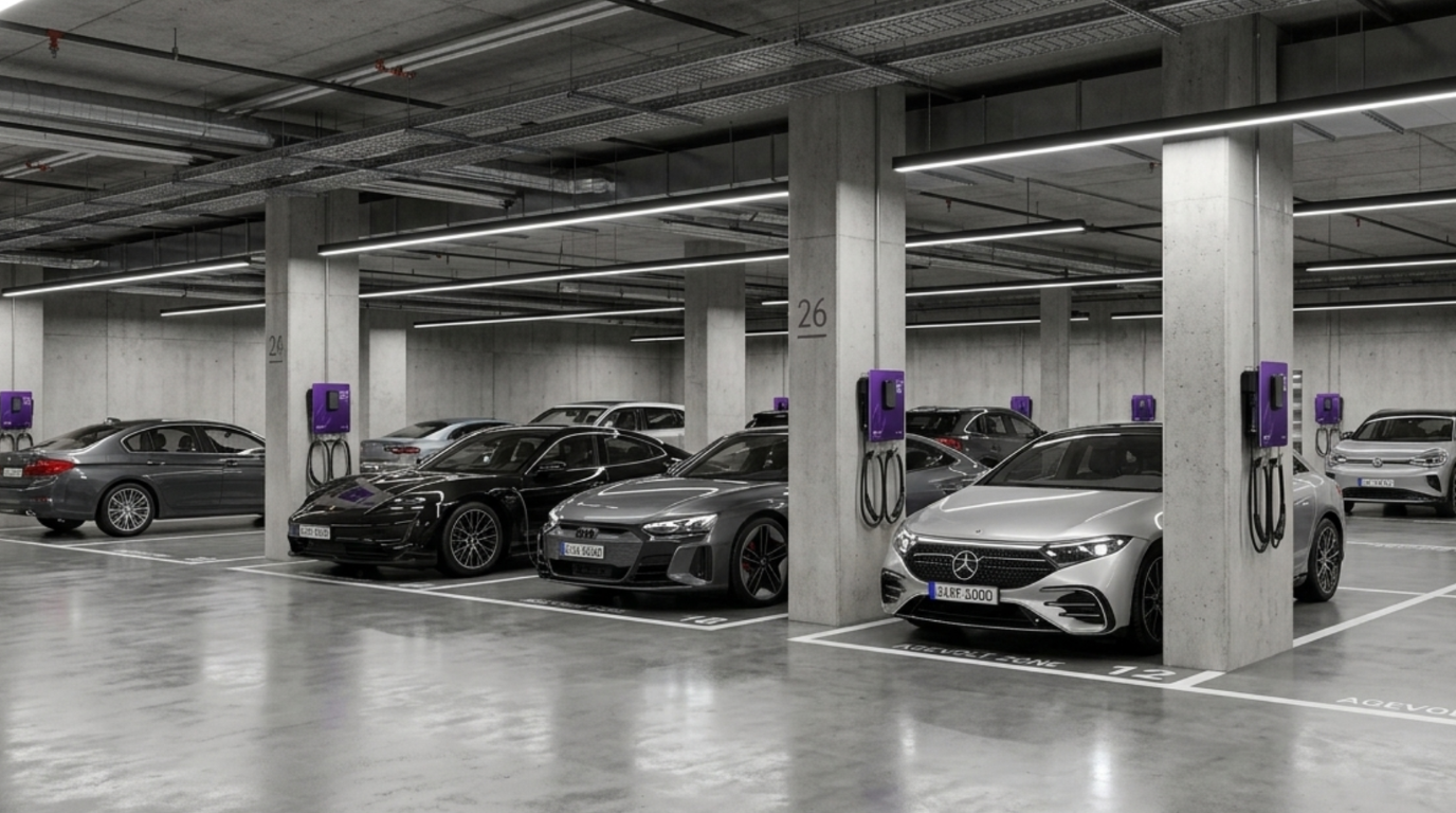 Building management in the age of electromobility. Turning a technical burden into a business advantage — reference image 1