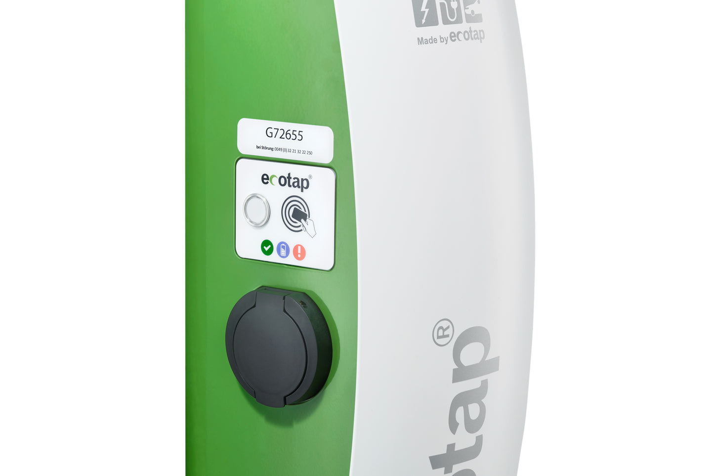 Ecotap Duo Wallcharger Zelený