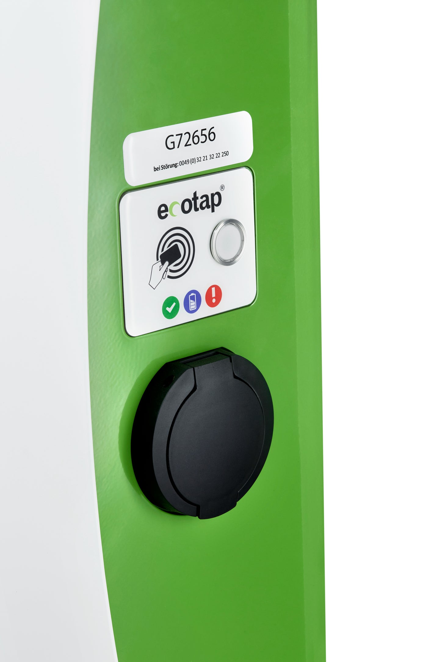 Ecotap Duo Wallcharger Zelený