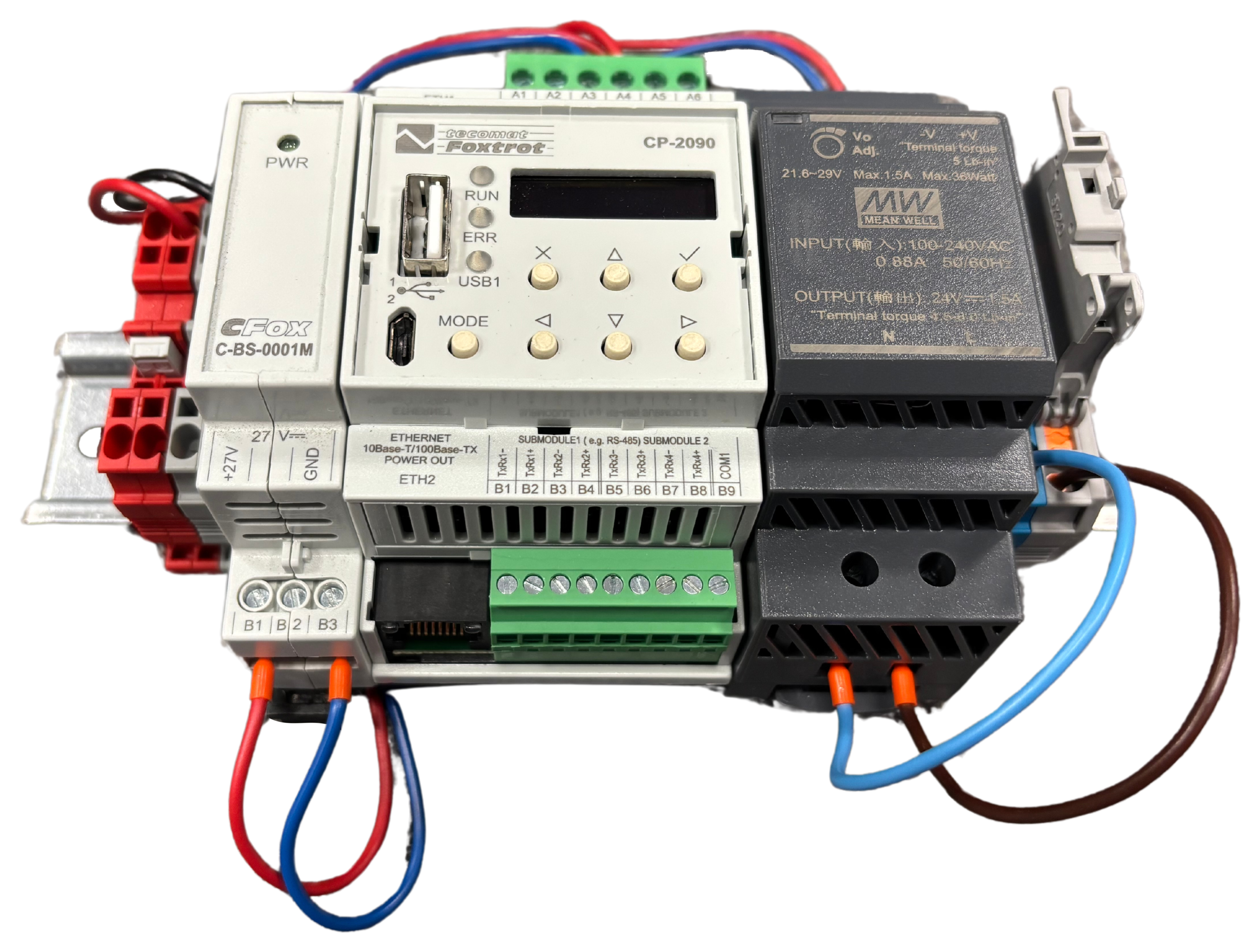 Expanded SmartSystem assembly with a TECO CP-2090 controller