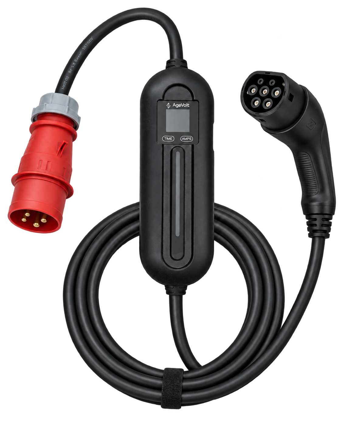 G5 with charging cable, CEE and Type 2 connectors.